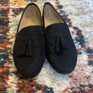 H&M black loafers